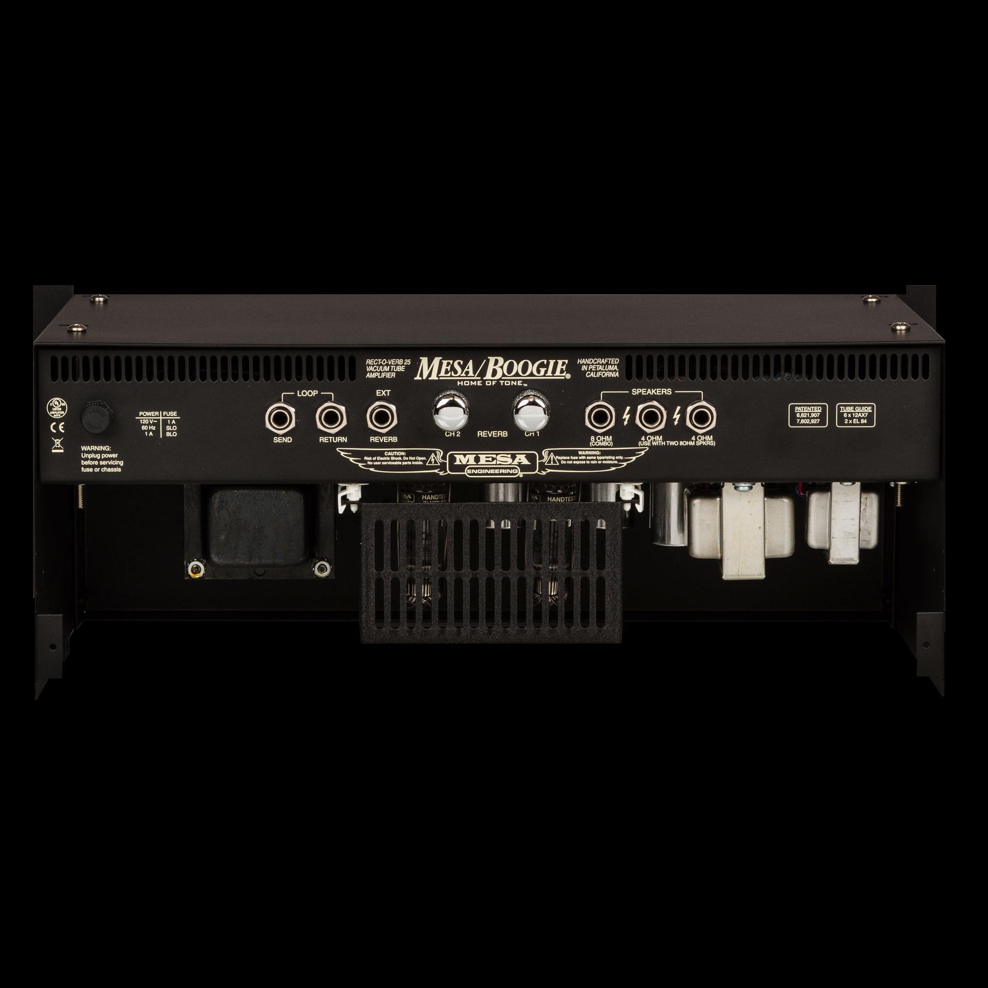 Recto-Verb Twenty Five Rackmount Head | MESA/Boogie®
